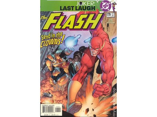 Comic Books DC Comics - Flash (1987 2nd Series) 179 (Cond. FN/VF) - 15761 - Cardboard Memories Inc.