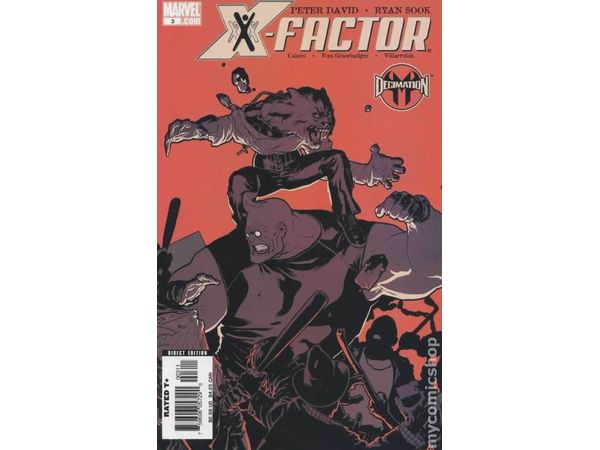 Comic Books Marvel Comics - X-Factor (2005 3rd Series) 003 (Cond. VF-) - 9205 - Cardboard Memories Inc.