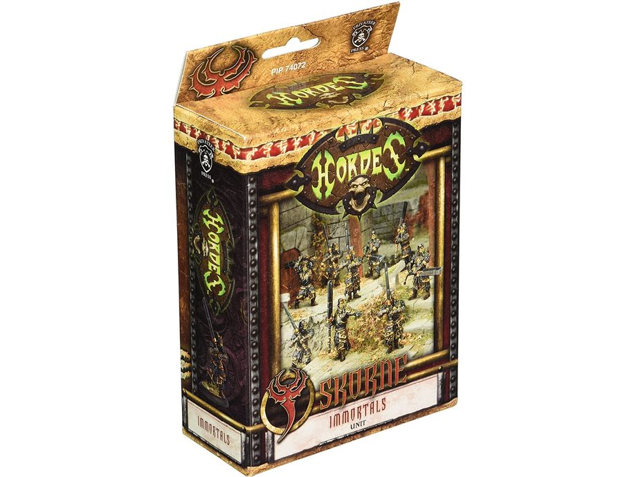 Collectible Miniature Games Privateer Press - Hordes - Skorne - Immortals Unit - PIP 74072 - Cardboard Memories Inc.