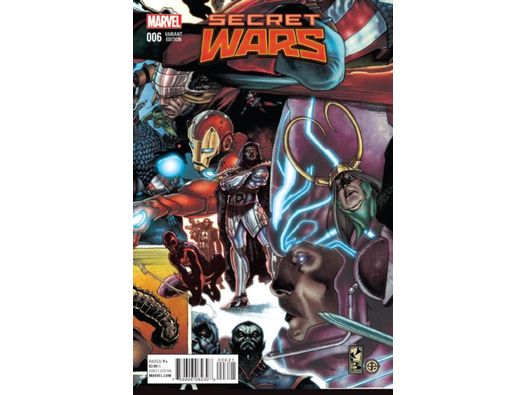 Comic Books Marvel Comics - Secret Wars 006 - Bianchi Variant Cover (Cond. VF-) 0084 - Cardboard Memories Inc.