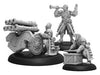 Collectible Miniature Games Privateer Press - Warmachine - Mercenaries - Steelhead Volley Gun Crew -Unit - 3 - PIP 41157 - Cardboard Memories Inc.