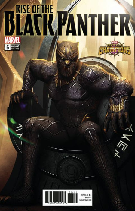 Comic Books Marvel Comics - Rise of the Black Panther (2018) 006 - Contest of Champions Variant Edition (Cond. FN) - 1442 - Cardboard Memories Inc.