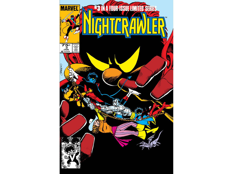 Comic Books Marvel Comics - Nightcrawler 003 - 6680 - Cardboard Memories Inc.