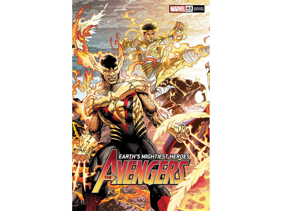 Comic Books Marvel Comics - Avengers 043 - Weaver Connecting Variant Edition (Cond. VF-) - 9386 - Cardboard Memories Inc.