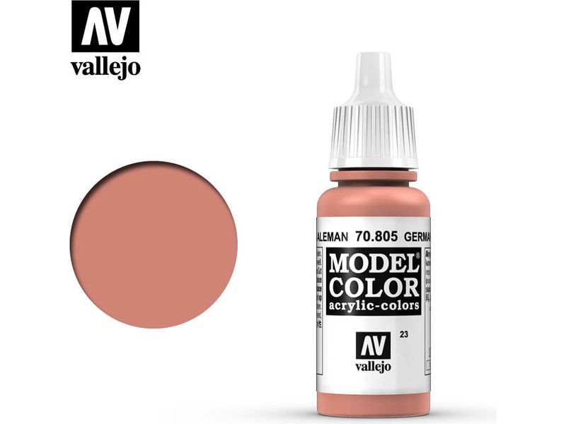 Paints and Paint Accessories Acrylicos Vallejo - German Orange - 70 805 - Cardboard Memories Inc.