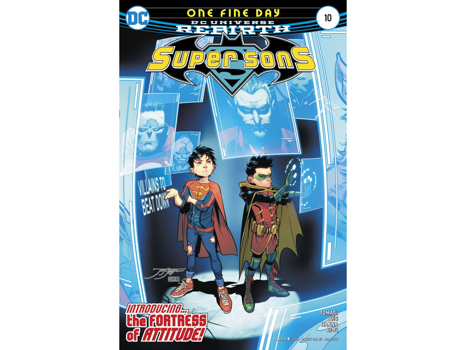 Comic Books DC Comics - Super Sons 010 - 3963 - Cardboard Memories Inc.