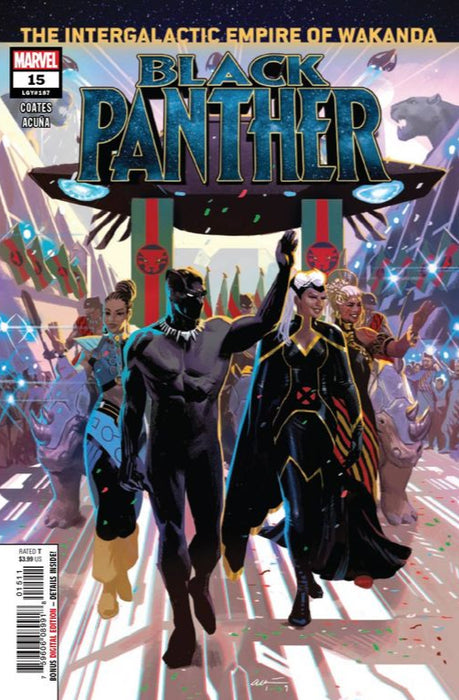 Comic Books Marvel Comics - Black Panther (2018 7th Series) 015 (Cond. FN) - 1500 - Cardboard Memories Inc.