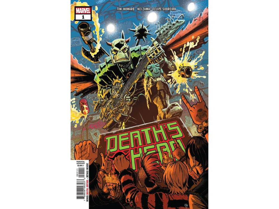 Comic Books Marvel Comics - Death's Head 001- 3859 - Cardboard Memories Inc.