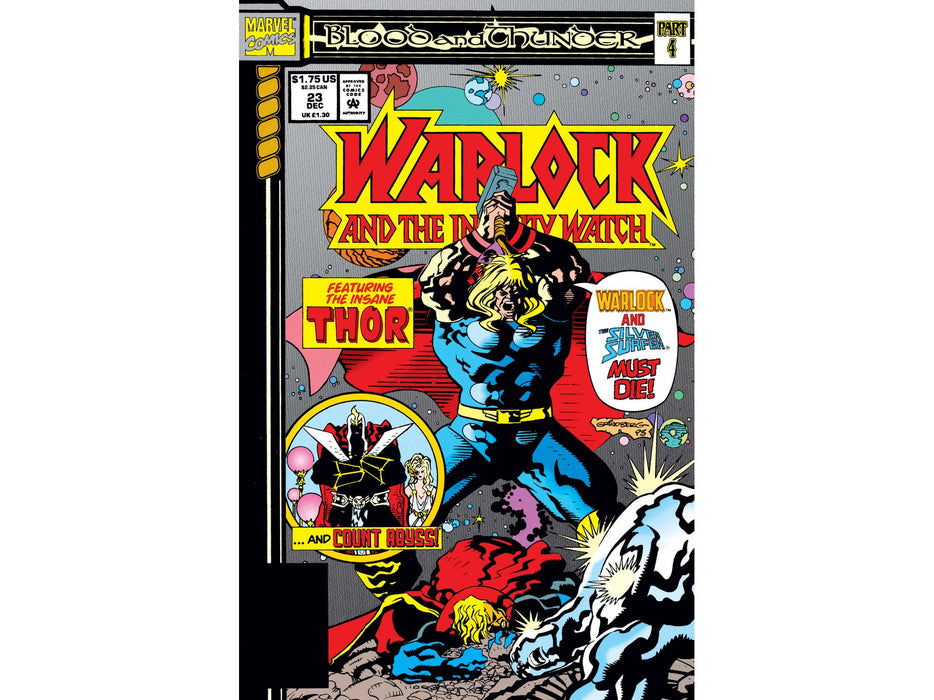 Comic Books Marvel Comics - Warlock and the Infinity Watch 023 - 5949 - Cardboard Memories Inc.