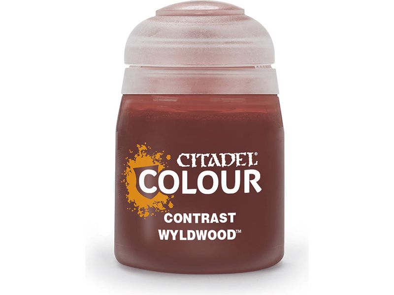 Paints and Paint Accessories Citadel Contrast Paint - Wyldwood - 29-30 - Cardboard Memories Inc.