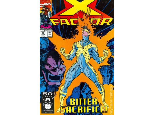 Comic Books Marvel Comics - X-Factor (1986 1st Series) 068 (Cond. VF-) - 9241 - Cardboard Memories Inc.