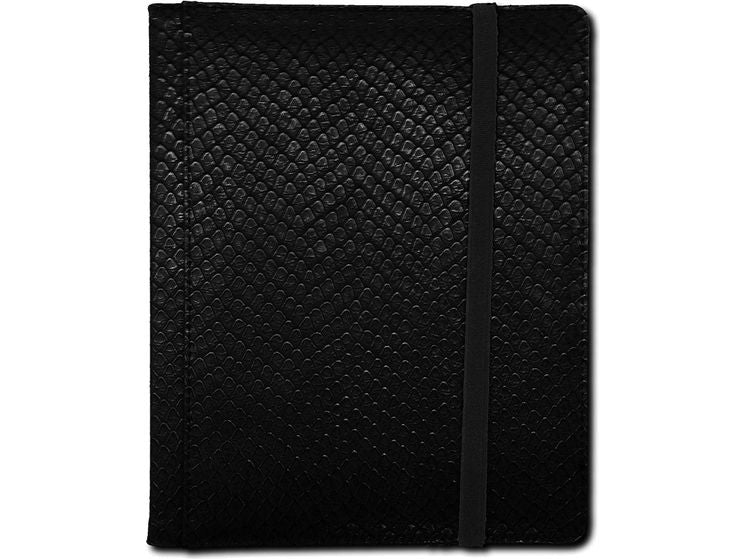 Supplies Legion - Dragonhide - 9-Pocket Binder - Black - Cardboard Memories Inc.