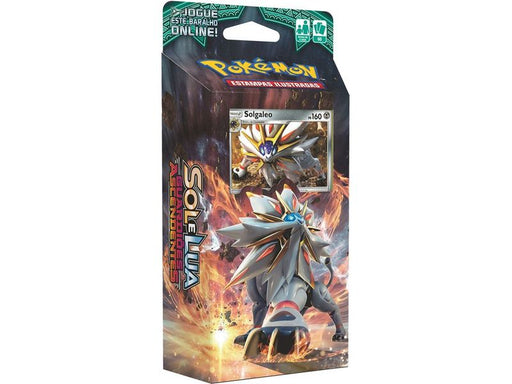 Trading Card Games Pokemon - Sun and Moon - Guardians Rising - Solgaleo - Steel Sun - Theme Deck - Cardboard Memories Inc.