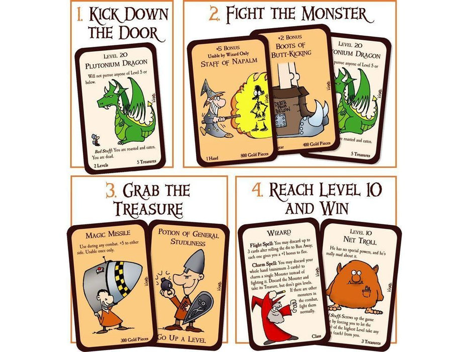 Card Games Steve Jackson Games - Munchkin Core Game - Cardboard Memories Inc.