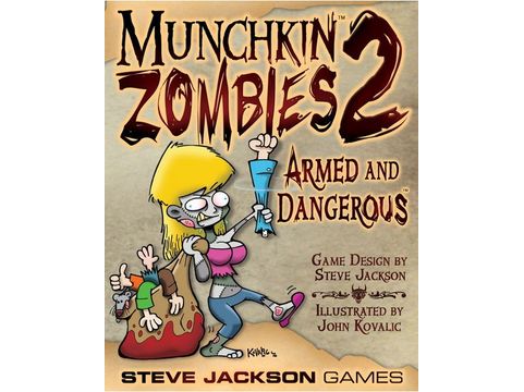 Card Games Steve Jackson Games - Munchkin Zombies 2 - Armed and Dangerous - Cardboard Memories Inc.