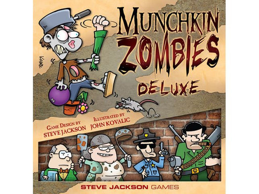 Card Games Steve Jackson Games - Munchkin Zombies Deluxe - Cardboard Memories Inc.