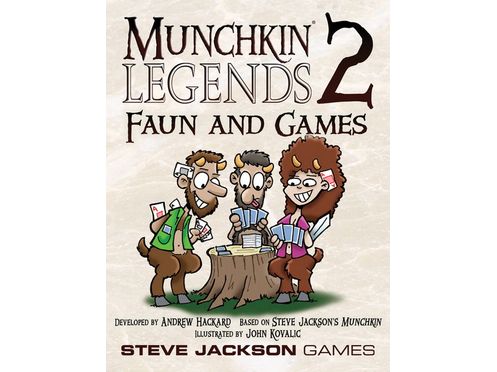 Card Games Steve Jackson Games - Munchkin Legends 2 - Faun and Games - Cardboard Memories Inc.