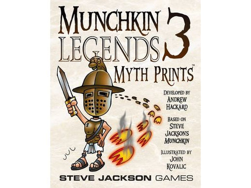 Card Games Steve Jackson Games - Munchkin Legends 3 - Myth Prints - Cardboard Memories Inc.