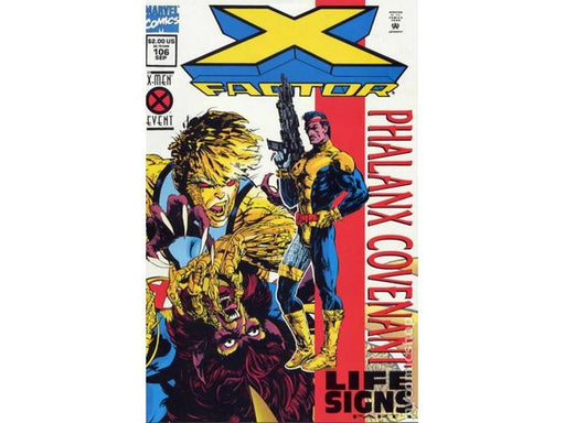 Comic Books Marvel Comics - X-Factor (1986 1st Series) 106 (Cond. VG+) - 9228 - Cardboard Memories Inc.