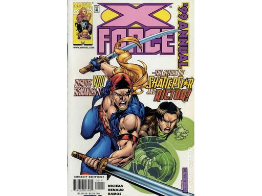 Comic Books Marvel Comics - X-Force (1991 1st Series) Annual 1999 (Cond. FN-) - 11715 - Cardboard Memories Inc.