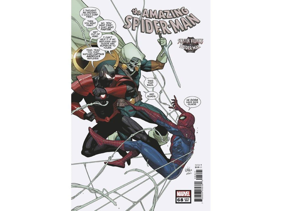 Comic Books Marvel Comics - Amazing Spider-Man 068 - Yu Spider-Man Villains Variant Edition (Cond. VF-) - 11427 - Cardboard Memories Inc.