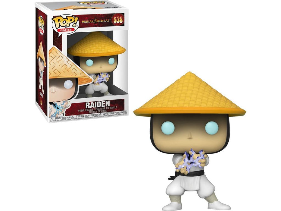 Action Figures and Toys POP! - Movies - Mortal Kombat Classic - Raiden - Cardboard Memories Inc.