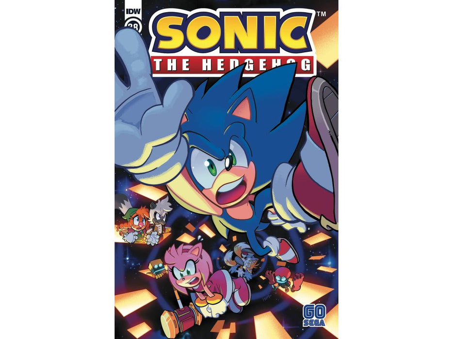 Comic Books IDW Comics - Sonic the Hedgehog 038 - Cover A Matt Herms Variant Edition (Cond. VF-) - 5689 - Cardboard Memories Inc.