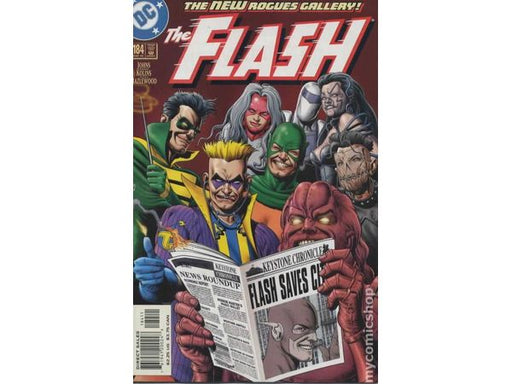 Comic Books DC Comics - Flash (1987 2nd Series) 184 (Cond. FN/VF) - 15764 - Cardboard Memories Inc.