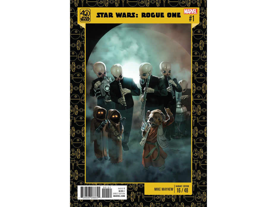 Comic Books Marvel Comics - Star Wars Rogue One 001 - Movie Cover - 4764 - Cardboard Memories Inc.