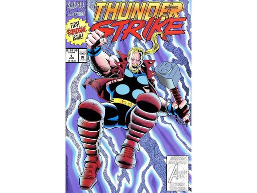 Comic Books Marvel Comics - Thunderstrike (1993-1995 1st Series) 001 (Cond. VF+) - 8150 - Cardboard Memories Inc.