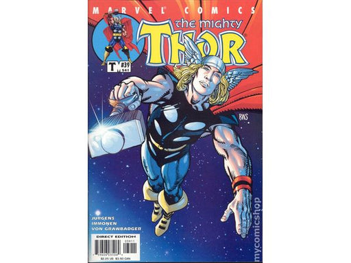 Comic Books Marvel Comics - Thor (1998-2004 2nd Series) 039 (Cond. VF) - 8121 - Cardboard Memories Inc.