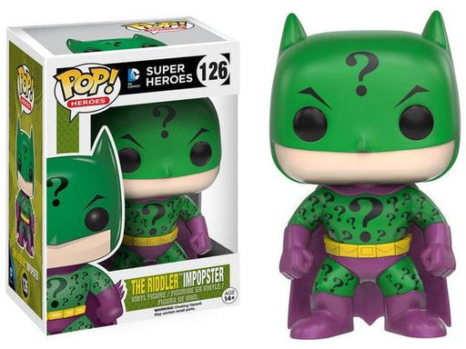 Action Figures and Toys POP! - Movies - DC Comics - The Riddler Impopster - Cardboard Memories Inc.