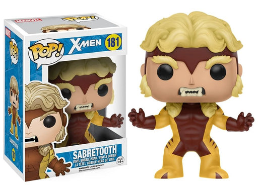 Action Figures and Toys POP! - Marvel - X-Men - Sabretooth - Cardboard Memories Inc.
