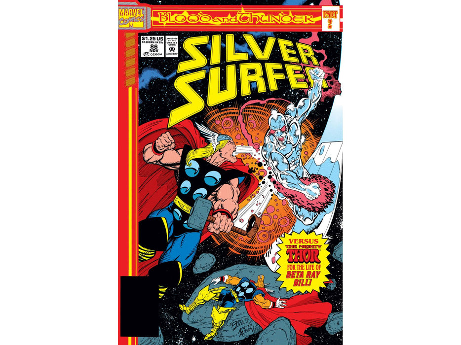 Comic Books Marvel Comics - Silver Surfer 086 - 6582 - Cardboard Memories Inc.