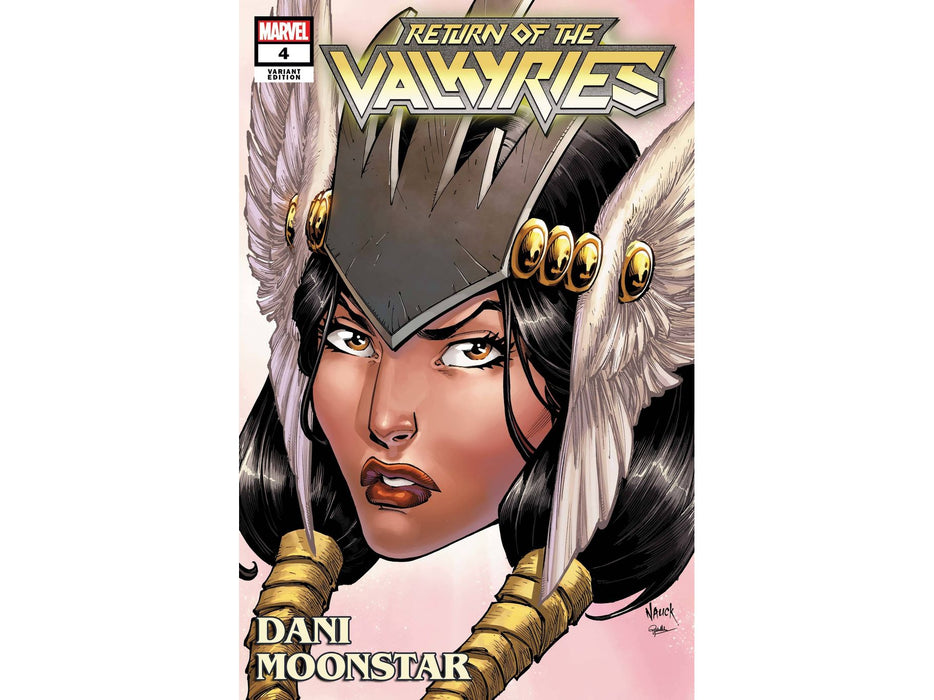 Comic Books Marvel Comics - King in Black - Return of the Valkyries 004 of 4 - Nauck Headshot Variant Edition - 5831 - Cardboard Memories Inc.