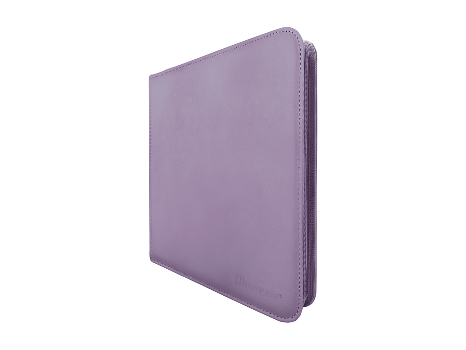 Supplies Ultra Pro - 12 Pocket Pro Zipper Binder - Purple - Cardboard Memories Inc.