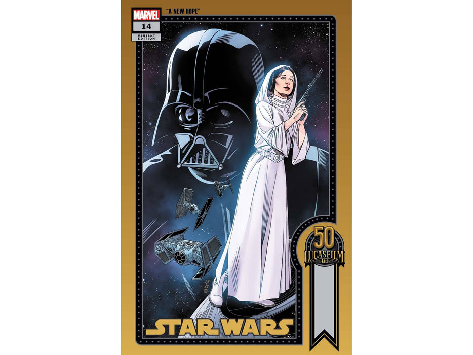 Comic Books Marvel Comics - Star Wars 014 - Sprouse Lucasfilm 50th Variant Edition - Cardboard Memories Inc.