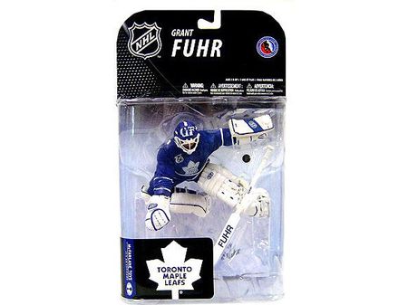 Action Figures and Toys McFarlane Toys - NHL - Toronto Maple Leafs - Grant Fuhr - Cardboard Memories Inc.