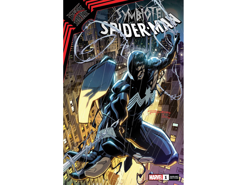 Comic Books Marvel Comics - Symbiote Spider-Man King in Black 001 - Randolph Variant Edition (Cond. VF-) - 8860 - Cardboard Memories Inc.