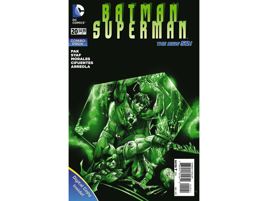 Comic Books DC Comics - Batman Superman 020 - Combo Pack with Digital Copy - 3999 - Cardboard Memories Inc.