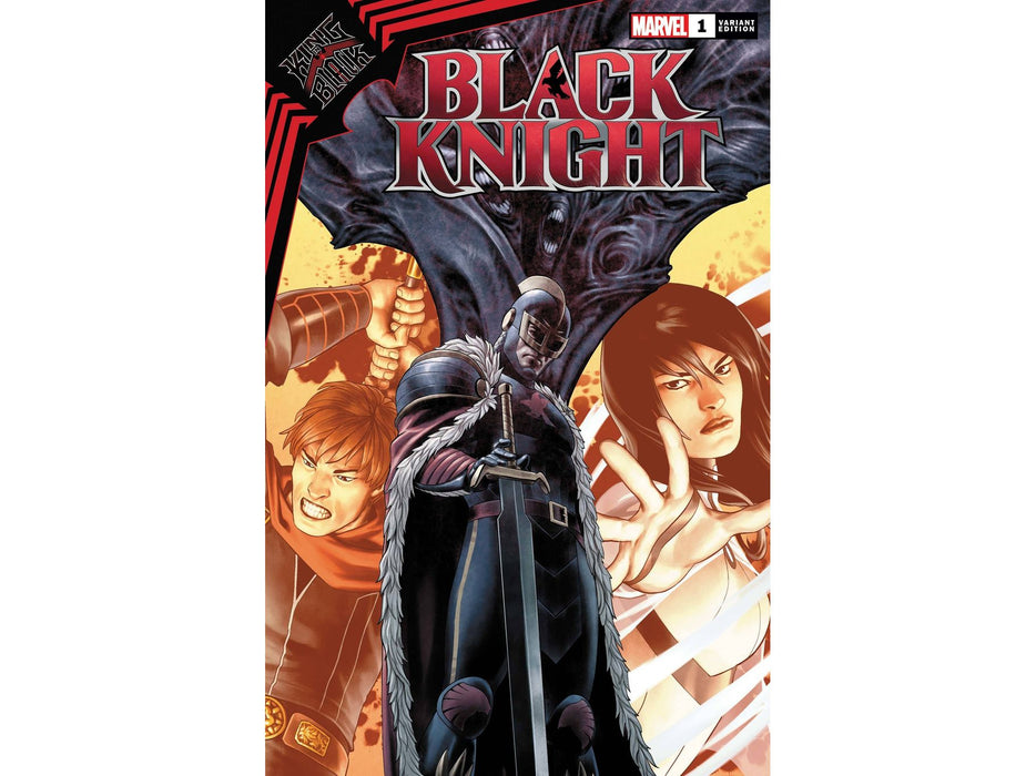 Comic Books Marvel Comics - King in Black - Black Knight 001 - Saiz Variant Edition (Cond. VF-) - 5119 - Cardboard Memories Inc.