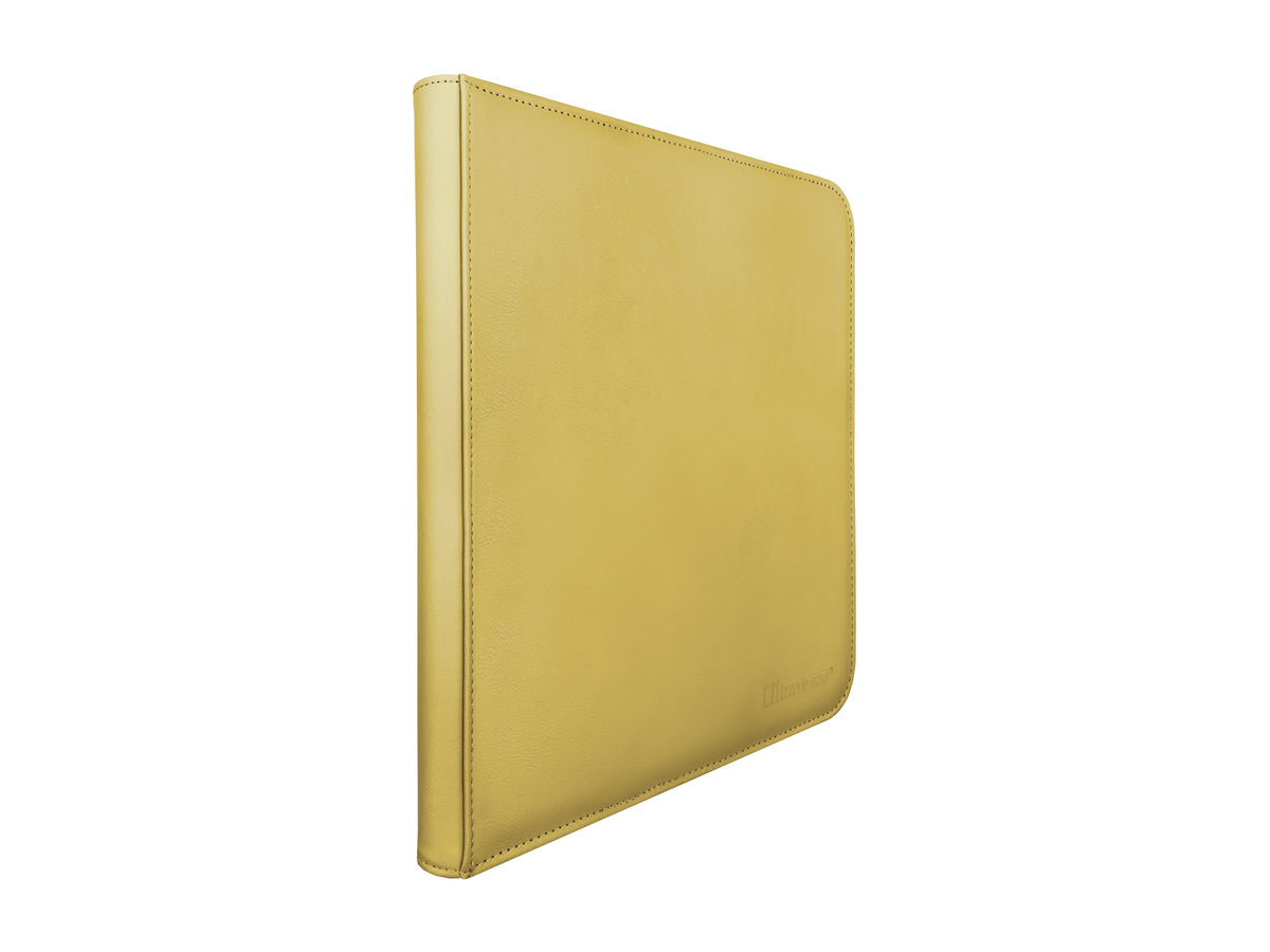 Ultra Pro - 12 Pocket Pro Zipper Binder - Yellow