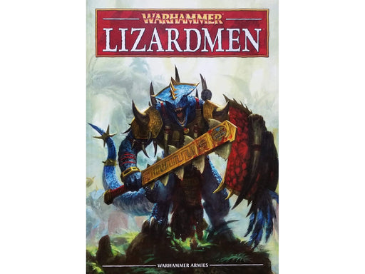 Collectible Miniature Games Games Workshop - Warhammer Fantasy - Lizardmen - 8th Edition Hardcover - WH0026 - Cardboard Memories Inc.