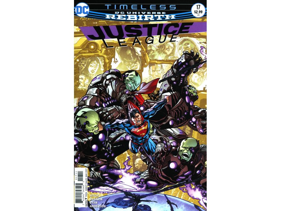 Comic Books DC Comics - Justice League (2016) 017 (Cond. FN) - 0292 | Cardboard Memories Inc. 76194134349501711