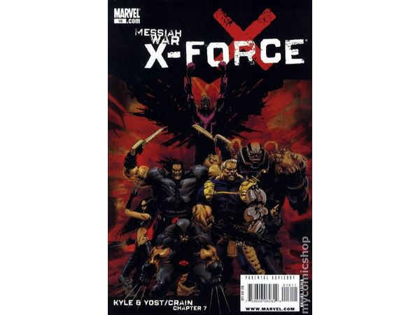 Comic Books Marvel Comics - X-Force (2008 3rd Series) 016 (Cond. VF-) - 11713 - Cardboard Memories Inc.