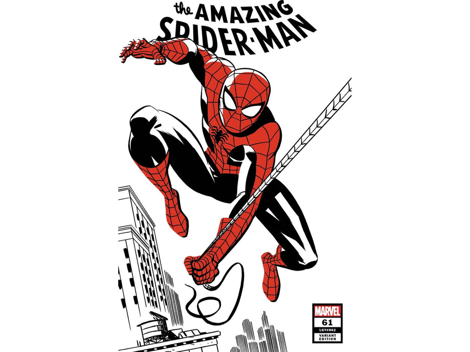 Comic Books Marvel Comics - Amazing Spider-Man 061 - Michael Cho Spider-Man Two Tone Variant Edition - Cardboard Memories Inc.