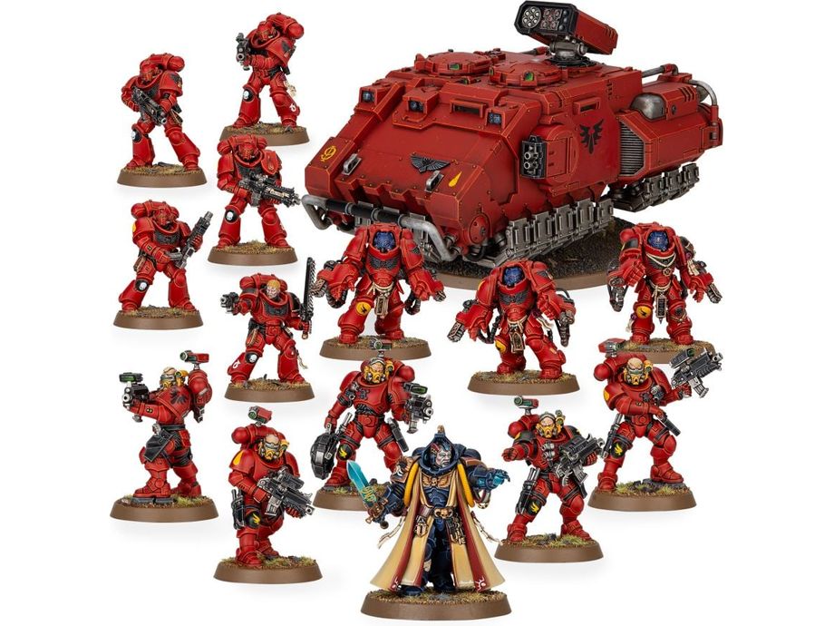 Collectible Miniature Games Games Workshop - Warhammer 40K - Blood Angels - Combat Patrol - 41-25 - Cardboard Memories Inc.