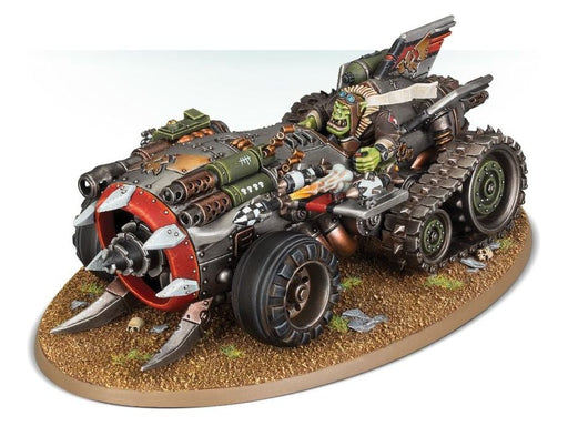 Collectible Miniature Games Games Workshop - Warhammer 40K - Orks - Megatrakk Scrapjet - 50-36 - Cardboard Memories Inc.