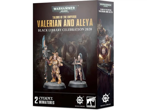 Collectible Miniature Games Games Workshop - Warhammer 40K - Talons of The Emperor - Valerian and Aleya - BL-02 - Cardboard Memories Inc.