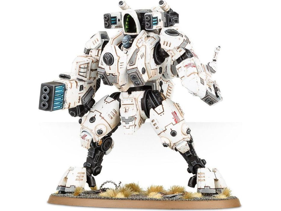 Collectible Miniature Games Games Workshop - Warhammer 40K - Tau Empire - XV95 Ghostkeel Battlesuit - 56-20 - Cardboard Memories Inc.